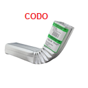 CODO GALVANIZADO AGUA LLUVIA "ECONOMICO"