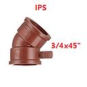 CODO 3/4 X 45 IPS    ********