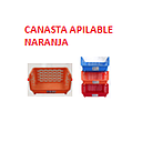 CANASTA APILABLE WILSON NARANJA (1 UND)