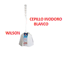 CEPILLO INODORO BLANCO PARA LAVAR SANITARIO WILSON