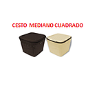 CESTO RATAN MEDIANO CUADRADO