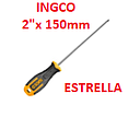 DESARMADOR ESTRELLA 2" X 150 MM  INGCO HS68PH2150