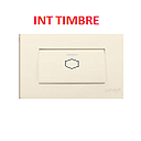 INTERRUPTOR TIMBRE MARFIL AQUA MAVIJU