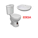 KIT BLANCO INODORO MASTER/ PALANCA + LAVABO + LLAVE  EDESA