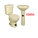 KIT BONE INODORO/ PUSH BOTON + LAVABO/ PEDESTAL EDESA