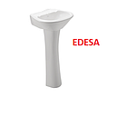 LAVABO BLANCO SHELBY/ PEDESTAL EDESA (841574037913)