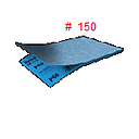 LIJA MULTIUSO ABRACOL BLUE # 150