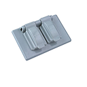 PLACA P/INTERPERIE PLASTICA DOBLE
