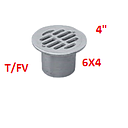 REJILLA INTERMEDIA 4" TIPO FV  (6X4)