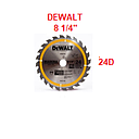 DISCO SIERRA CIRCULAR 81/4  X  24T  EJE 5/8 DEWALT