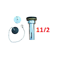 DESAGUE 11/2  PARA FREGADERO TAPON Y CADENA CROMO FV (E246.05 DHCR)