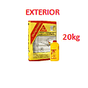 SIKA EMPASTE    EXTERIOR 20 KLS / RESINA + POLVO