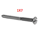 TOMA-1X7         TORNILLO MADERA