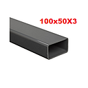 TUB RECT 100 X 50 X 3MM