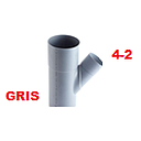 YEE 110MM - 50MM GRIS / PLOMO