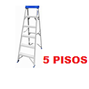 ESCALERA PATA DE GALLO 5 PISOS (1.50MTRS) WADFOW
