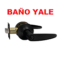 CERRAD.YALE BAÑO NEGRO MANIJA (16536)