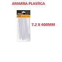 [AMA-065] AMARRAS PLASTICA 400MM(40CM) INGCO / 100 UND (HCT4001)