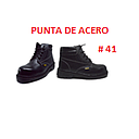 [BOTA-403] BOTA CUERO ARMOR  # 41 PUNTA DE ACERO