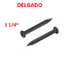 [ACERONEGRO-230] CLAVOS ACERO NEGRO DELG. 1 1/4" X 2 MM