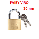[CANDADO-410] CANDADO   30MM   FAIBY VIRO  (553)