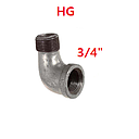 [CC3/4HG] CODO CACHIMBA DE 3/4 HG *****