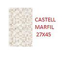 [CERAM-110] CERAMICA SL CASTELL MARFIL 27X45 (CAJA 1.70 MTRS)
