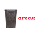 [CESTO-210] CESTO RATAN CAFE PICA