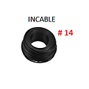 [CF-202] CABLE FLEXIBLE # 14 INCABLE ECON. NEGRO - 100 MTS