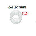 [CFM-011K-25] CABLE FLEXIBLE # 10 BLANCO - 25 MTS