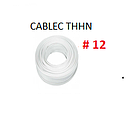 [CFM-111K-50] CABLE FLEXIBLE # 12  BLANCO  - 50 MTS