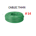 [CFM-216K-5] CABLE FLEXIBLE # 14 VERDE - 5 MTS