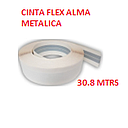 [CINTA-800] CINTA FLEX ALMA METALICA 30.8 MTRS