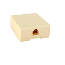 [CTS1] CAJA TELEFONO SOBREPUESTA 1 SERVICIO / SENCILLA