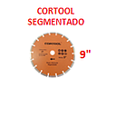 [DD-053] DISCO DIAMANTE 9" SEGMENTADO CORTOOL
