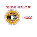 [DD-054] DISCO DIAMANTE "9" SEGMENTADO PROF INGCO (DMD012301)
