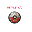 [DM-015] DISCO CORTE METAL  9" C/D  SIEA