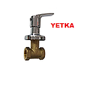[DUCHA-010] LLAVE DUCHA CAMPANOLA POMO FOCUS LEVER YETKA (125.081)