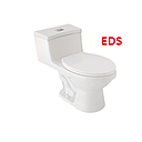 [INO-190] INODORO BLANCO OASIS/ DUAL FLUSH VPM/ PUSH BOTON EDESA