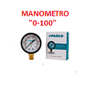 [MANOM-050] MANOMETRO  "0-100"