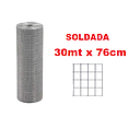 [MS-76R] MALLA SOLDADA  76 CM ALTO  (2X1)  ***