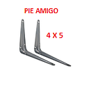 [PA4X5] PIE DE AMIGO (UN PAR) 4 X 5