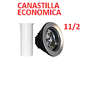 [SIFON-910] DESAGUE 1 1/2 X 3 1/2  PARA FREGADERO CANASTILLA SANPLOM