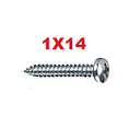 [TOAU-029] TOAU-1X14          TORNILLO AUTOROSCABLE