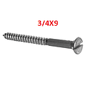 [TOMA-012] TOMA-3/4X9     TORNILLO MADERA