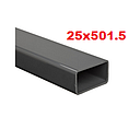[TREC-046] TUB RECT 25X50X1.5MM / 2X1X1.5MM  -  (TR25X50X1.5)