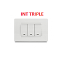 [VPR-003] INTERRUPTOR VETO PREMIUN BLANCO / 3 SERVICIO