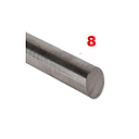[VRL8] VARILLA REDONDA LISA 8MM / 3/8   X 6MTS